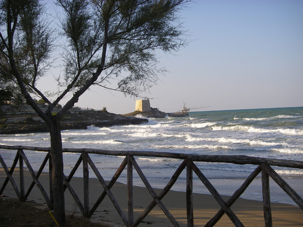 Trabucco und Sarazenenturm