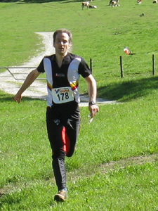 Gregor running fast